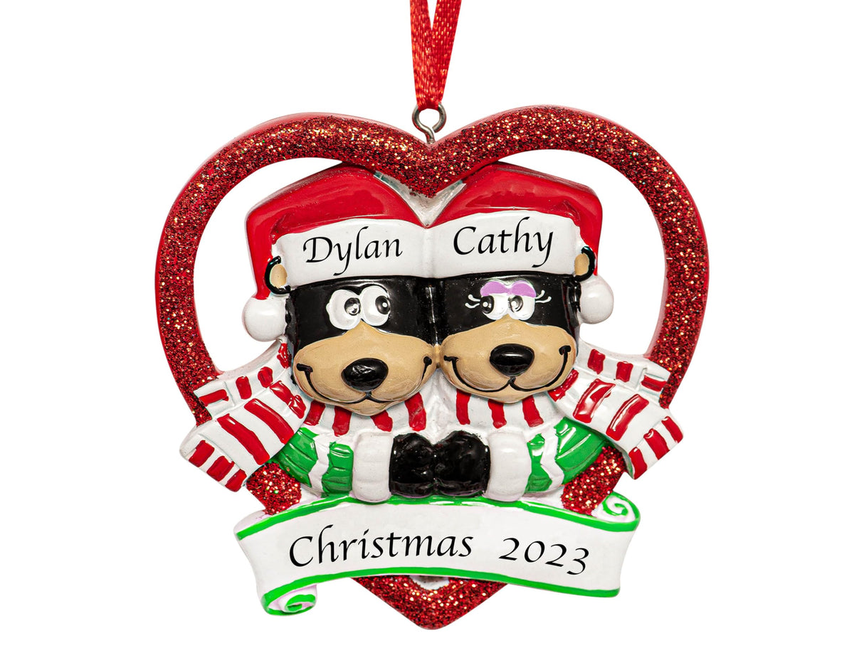 Personalized Dog Picture Frame Christmas Ornament - Bark the Halls