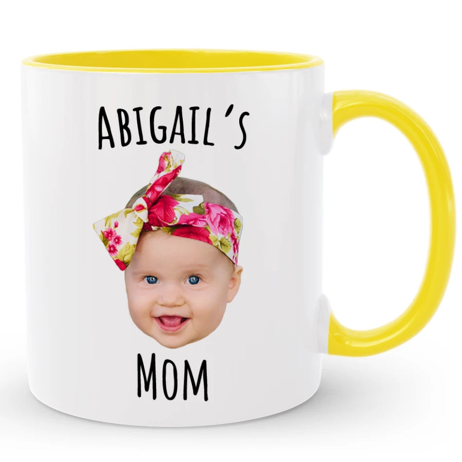 Custom Baby Face Photo Mug