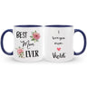 Custom Best Mom Ever Coffee Mug with Name, Mother's Day / Birthday Gift