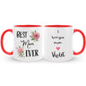 Custom Best Mom Ever Coffee Mug with Name, Mother's Day / Birthday Gift