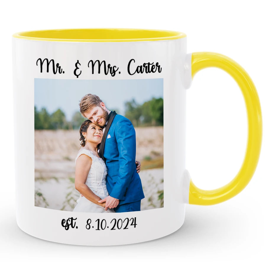 Custom Photo & Text Mug