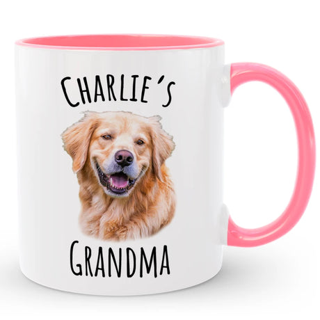 Custom Dog Coffee Mug, Personalized Mug with Photo and Name