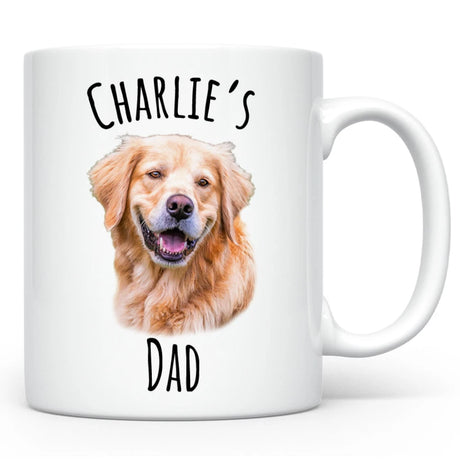 Custom Dog Coffee Mug, Personalized Mug with Photo and Name