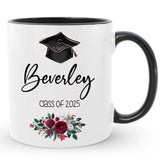 Custom Graduation Coffee Mug, Personalized Gift for Graduates