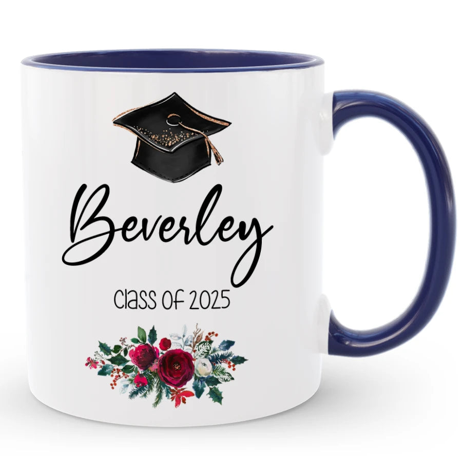 Custom Graduation Coffee Mug, Personalized Gift for Graduates