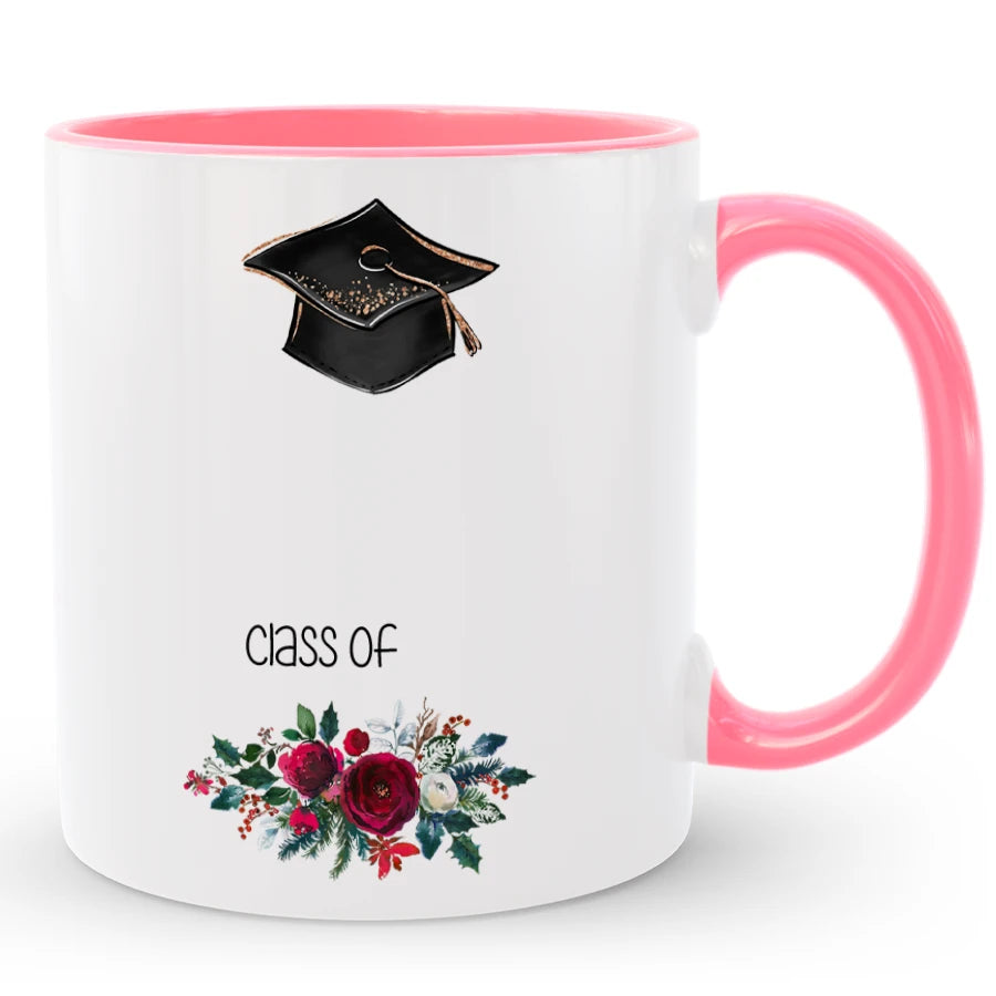 Custom Graduation Coffee Mug, Personalized Gift for Graduates