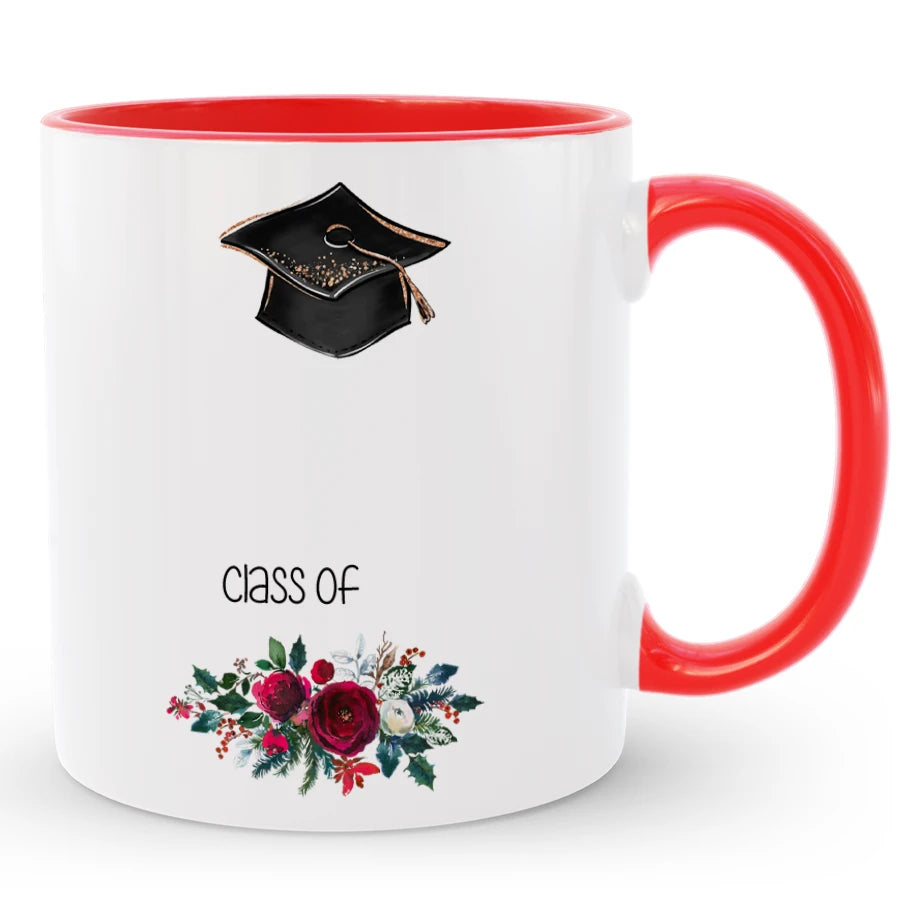 Custom Graduation Coffee Mug, Personalized Gift for Graduates