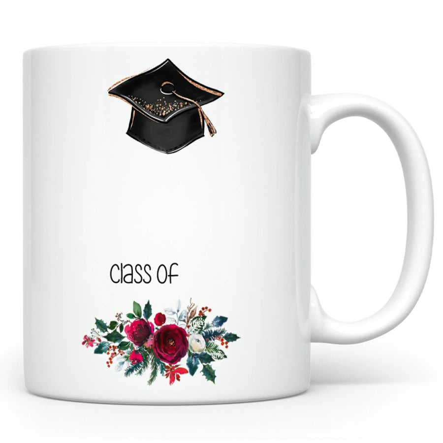 Custom Graduation Coffee Mug, Personalized Gift for Graduates