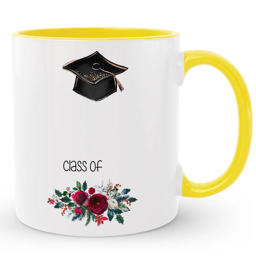 Custom Graduation Coffee Mug, Personalized Gift for Graduates