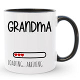 Custom New Grandma Gift, First Time Granny / Pregnancy Announcement Coffee Mug