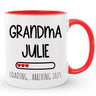 Custom New Grandma Gift, First Time Granny / Pregnancy Announcement Coffee Mug