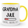 Custom New Grandma Gift, First Time Granny / Pregnancy Announcement Coffee Mug