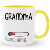 Custom New Grandma Gift, First Time Granny / Pregnancy Announcement Coffee Mug