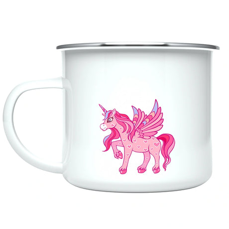 Custom Kids Mug with Name for Girls, Unicorn Hot Chocolate Toddler Mug