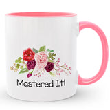 Custom Master's Degree Graduation Mug Gift with Name and Year