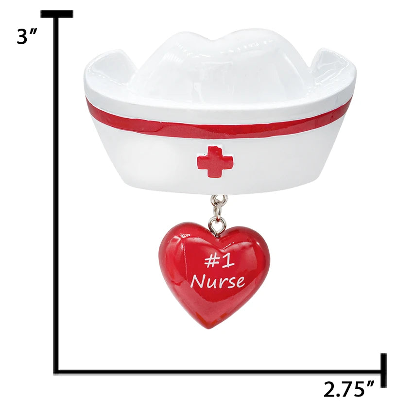 Personalized Special Nurse Christmas Ornament