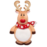 Personalized Red Nosed Reindeer Christmas Ornament