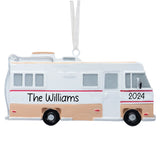 Personalized RV Christmas Ornament