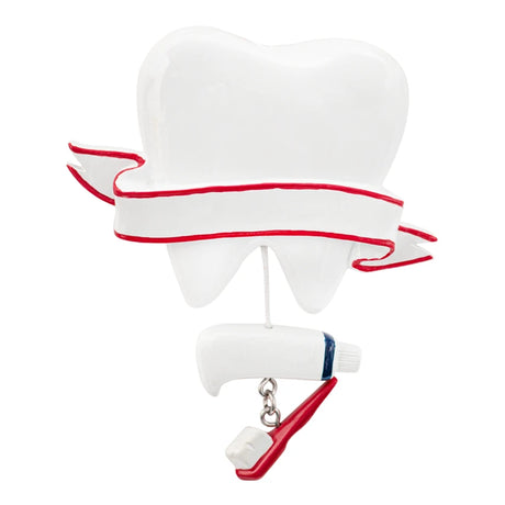 Personalized Dentist Christmas Ornament