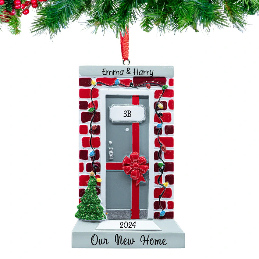 Custom Our New Home Christmas Ornament