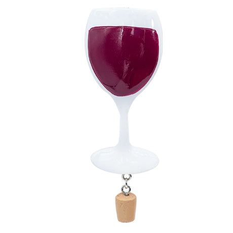 Personalized Wine Christmas Ornament