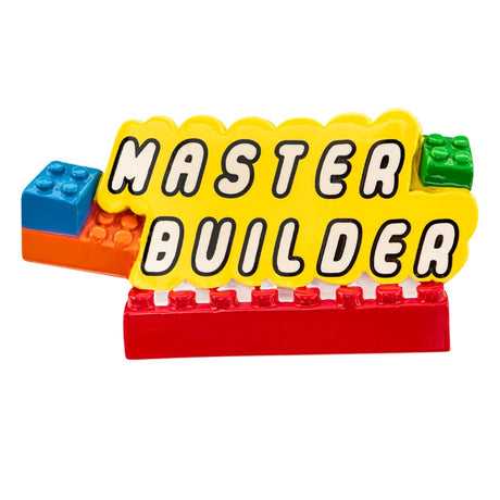 Personalized Master Builder Christmas Ornament