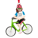 Personalized Bicycle Christmas Ornament