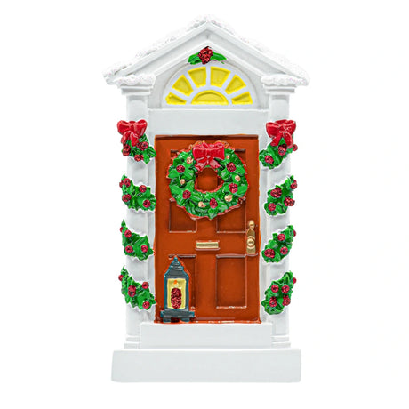 Personalized Our New Home Christmas Ornament - Historic Door