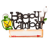 Personalized Camping Christmas Ornament