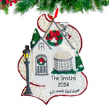 Personalized All Roads Lead Home Christmas Ornament