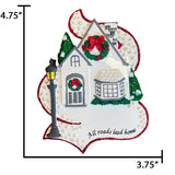 Personalized All Roads Lead Home Christmas Ornament