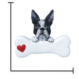 Personalized Boston Terrier Christmas Ornament