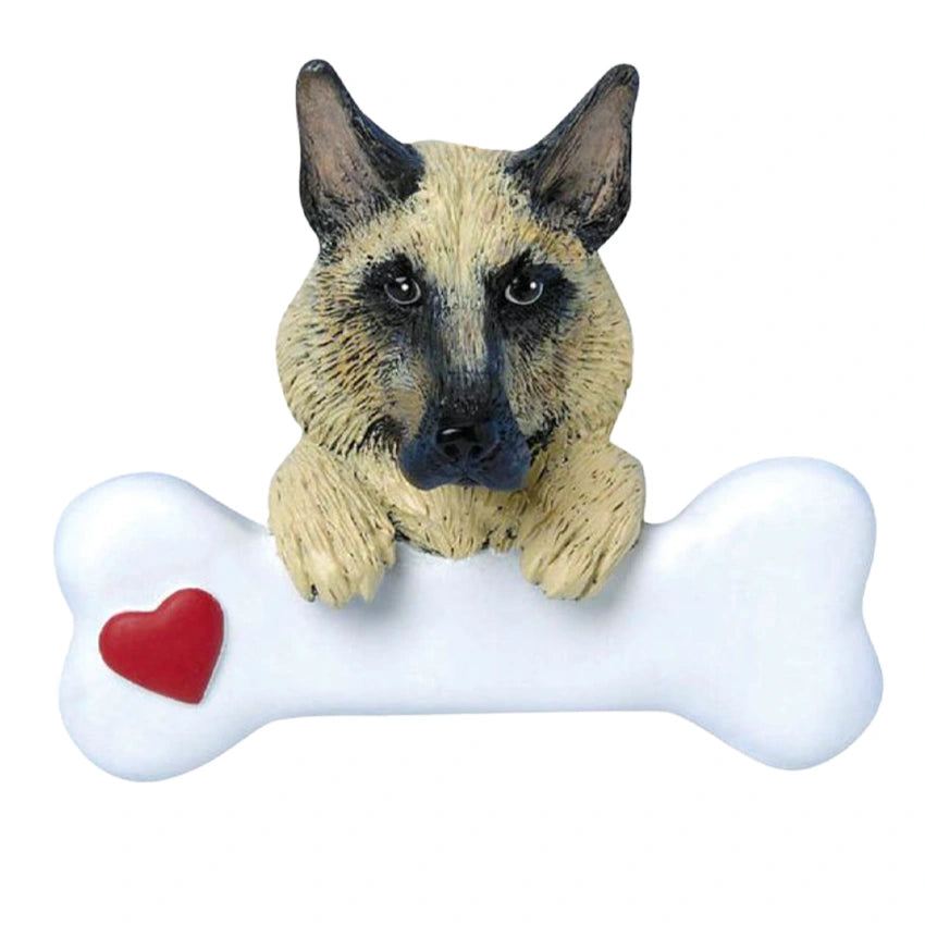 Personalized German Shepherd Christmas Ornament