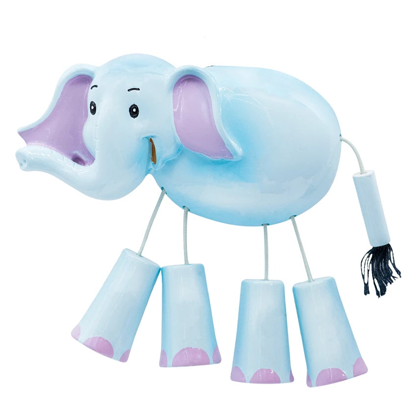 Personalized Elephant Christmas Ornament