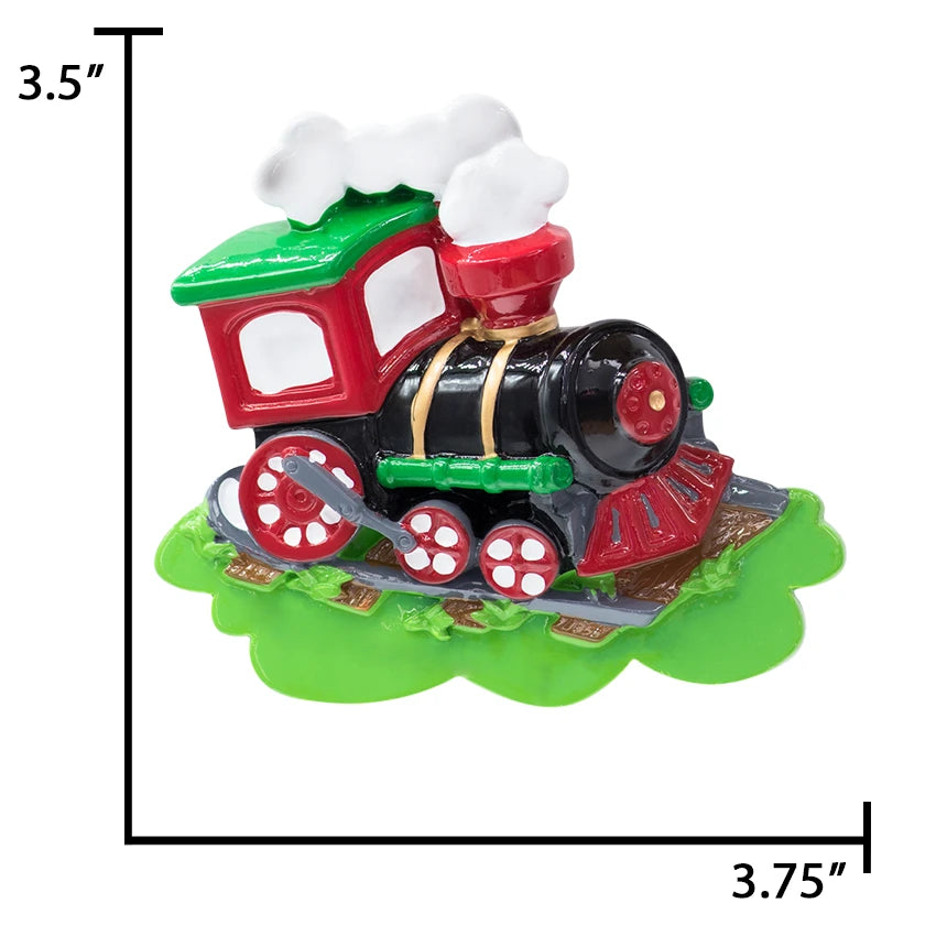 Personalized Choo Choo Train Christmas Ornament