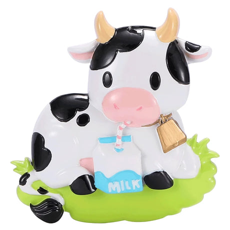 Celebrate the season with a custom cow Christmas tree ornament from Gift Shopie.