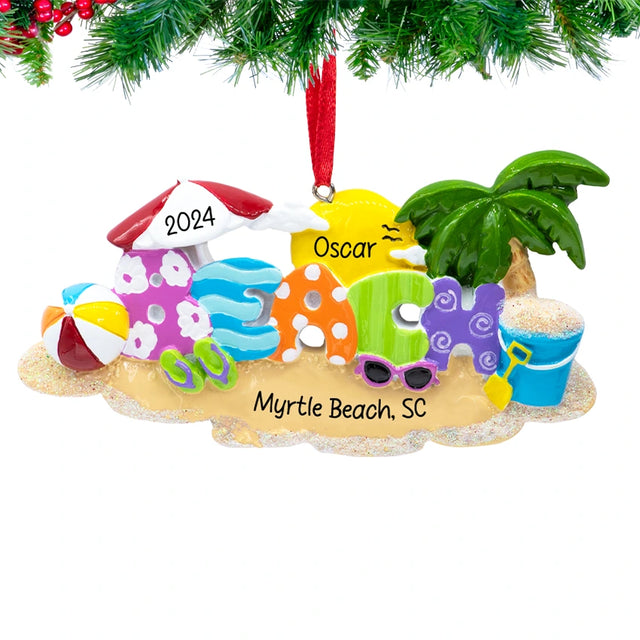 Check out our product range to learn more about our customized beach ornament.