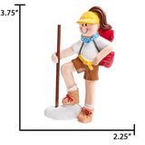 Add a unique touch to your Christmas decor with a customized hiking girl ornament, featuring personalized designs and outdoor themes for hiking enthusiasts.