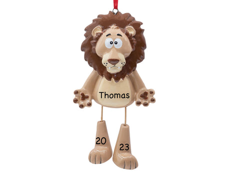 Roar into the holidays with a personalized lion Christmas ornament from Gift Shopie. Shop today!