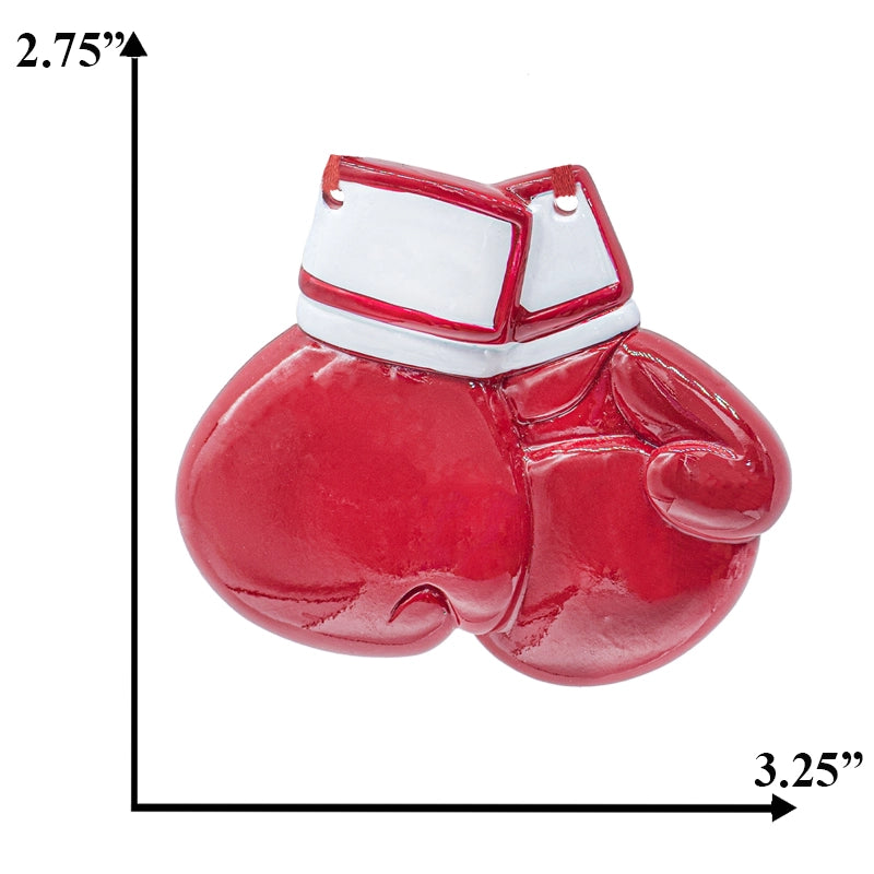 Discover our collection of Personalized Sport Ornaments, featuring the Red Boxing Gloves Ornament. Ideal for boxing enthusiasts.