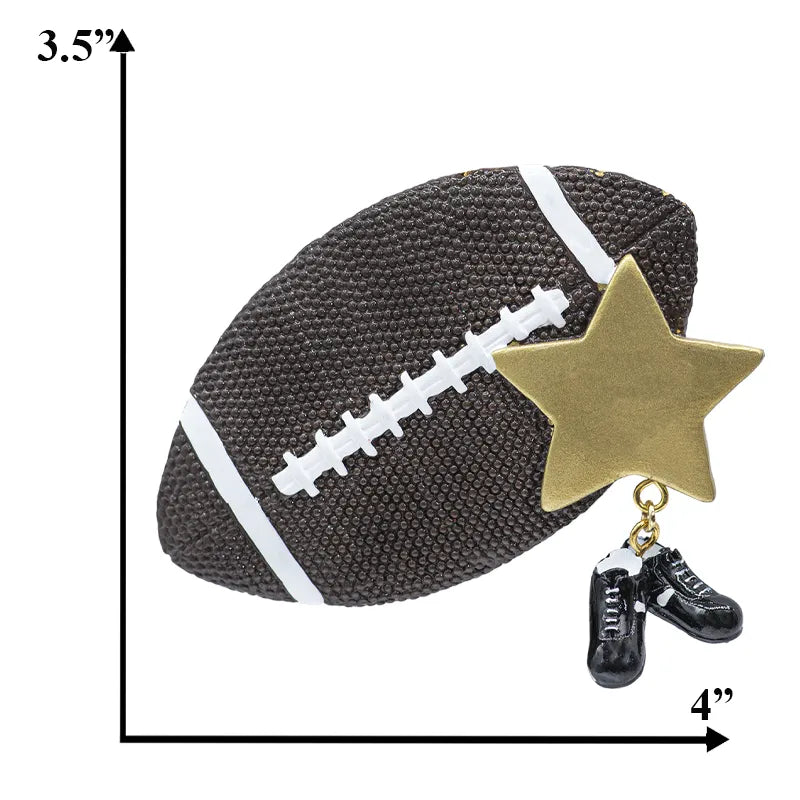 Discover our collection of Sport Ornaments, including the Personalized Football Ornament.